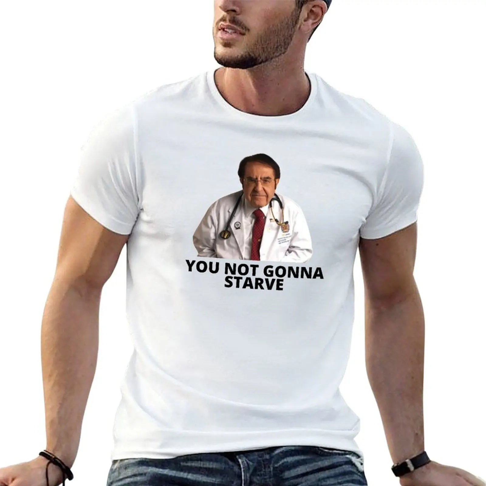 

pack Dr Nowzaradan cotton t shirt funny T-Shirt cotton Sticker shirts t