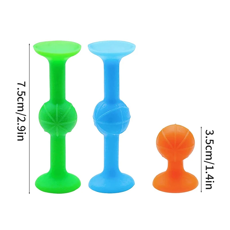 9/12pcs Suction Cup Darts Toys Silicone Sucker Darts Fingertip Toy for Family Games Party Favors Kid Birthday Christmas Gifts images - 6