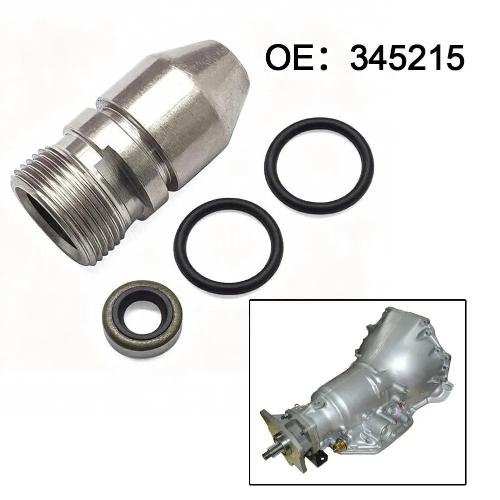 TH350 Speedometer Housing with Leak Resistant Seals for Hydramatic Transmissions 0.89 inch tail housing diameter