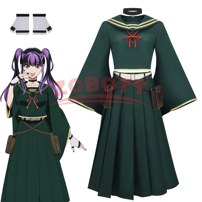 

Kiyomi Urusugawa Cosplay Costumes Anime Dead Account Role Play Uniform Halloween Carnival Party Dressing For Women