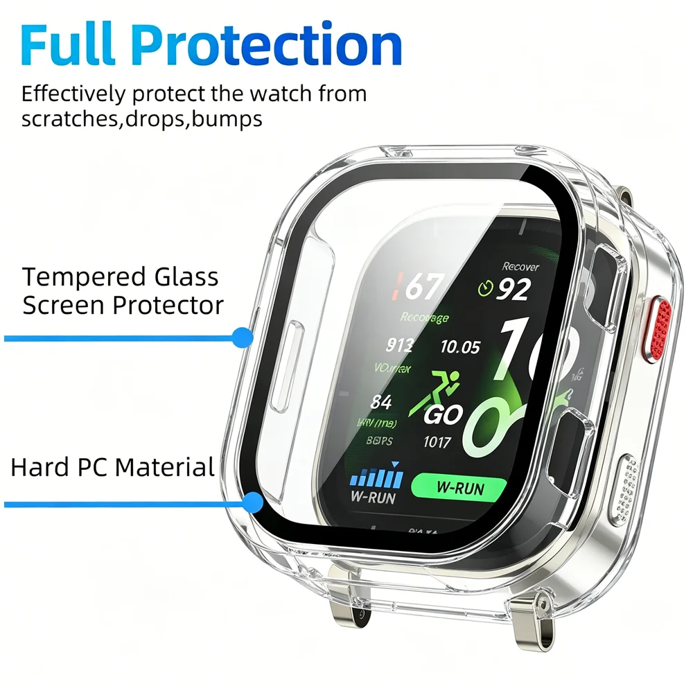 Capa para PC + Vidro HD para A - Smartwatch Watches Amazfit avaliação e preço