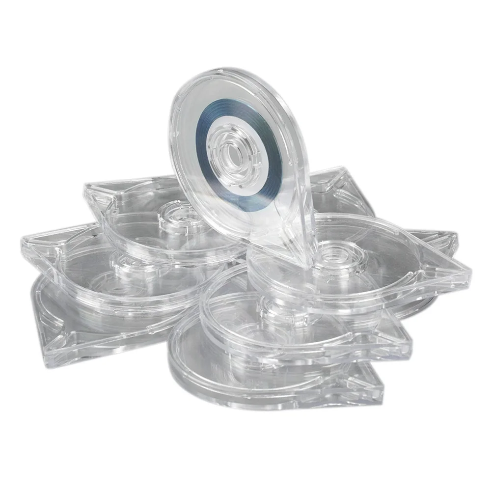 10 pçs caixa de extração de fio de prata ouro para arte do prego striping fita armazenamento manicure caixas de fio portátil folha adesivo titular