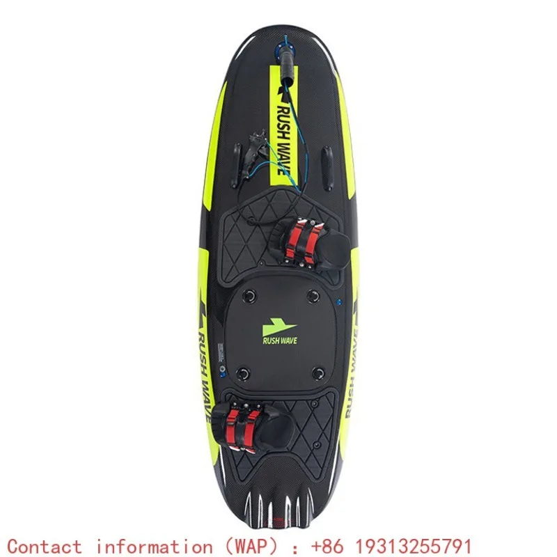 RUSH WAVE Unisex High-Speed Tabla De Surf Con Motor 110cc Carbon Fiber Pedal Surfboard Petrol Powered Jet Surf Board