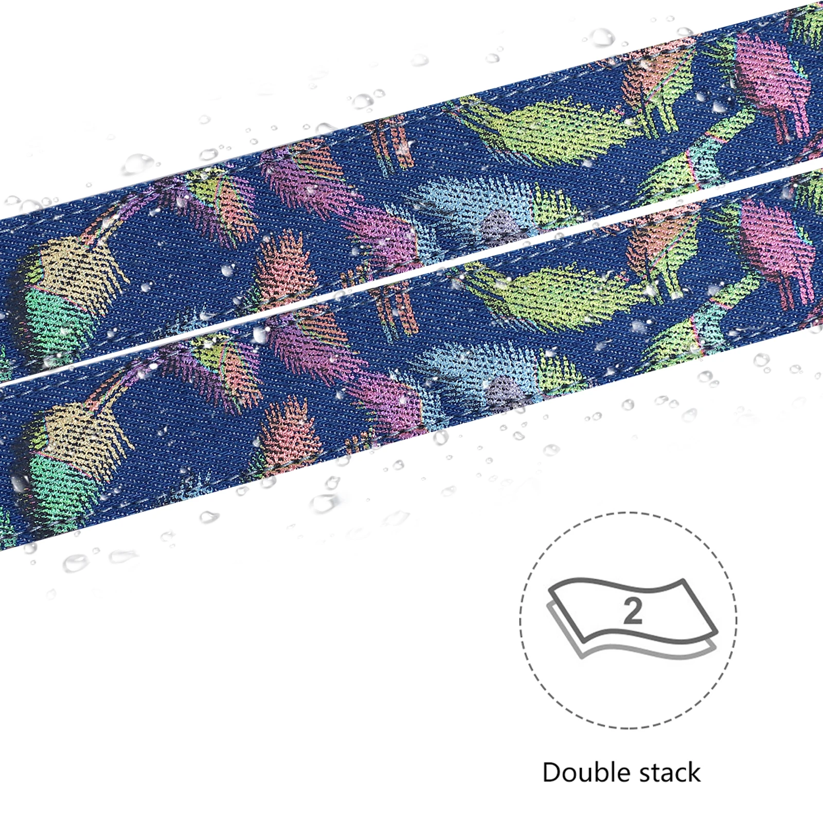 

Comfortable Camera Shoulder Strap Adjustable Length Exquisite Sewing Durable High Grade Material Fashionable Travel Accessory