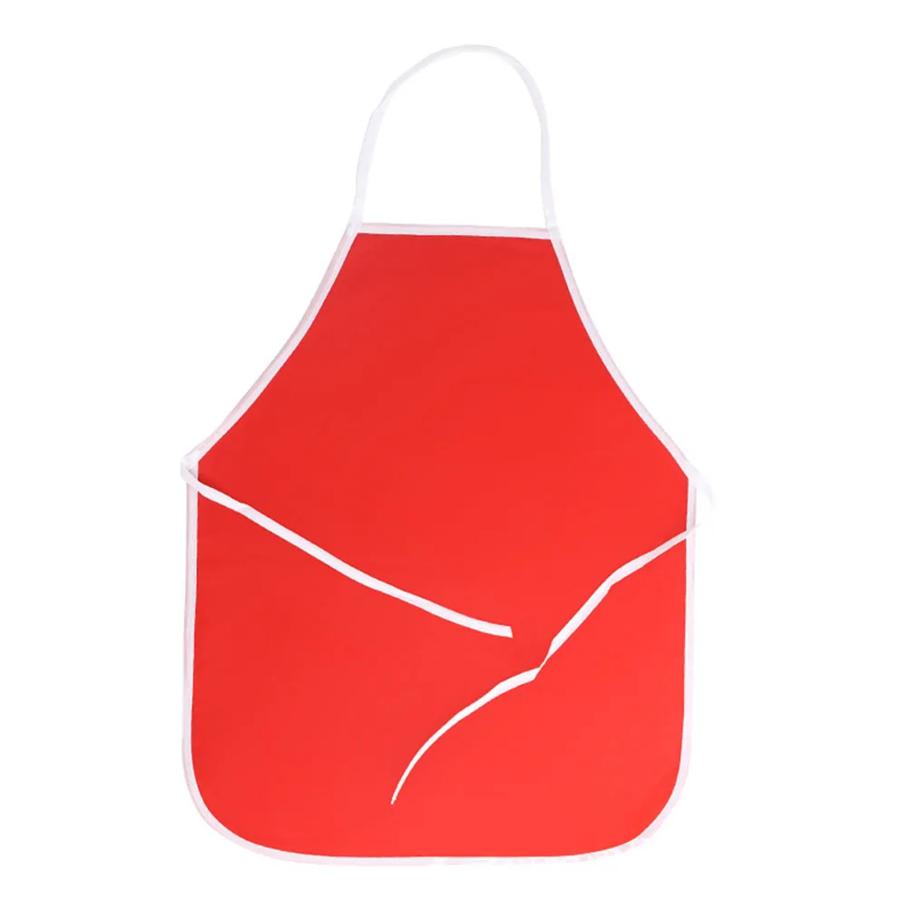 

4 Pcs Waterproof Apron Non sleeved Painting Smock Cartoon Children Overalls Kids Art Craft Clothes Protection Home Goods
