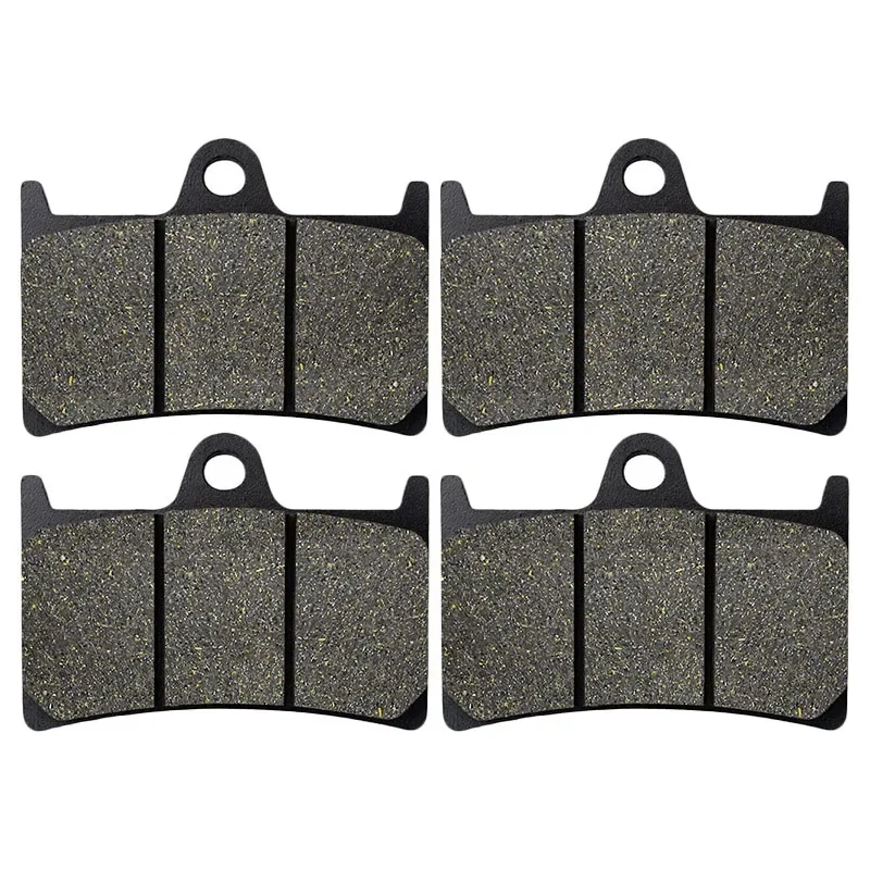 Motorcycle Front Rear Brake Pads for Yamaha FZS600 Fazer FZS 600 98-03 FZR400RR 1992 TZR250R V-Twin TZR250RS 91-94 TZR125R 1993-