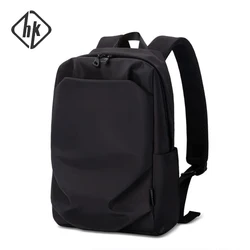 Hcankcan Fashion Men's Backpack 12.9 Inch Ipad Waterproof Pack Light Weight Women School Bags Short Trip Travel Sports Backpacks