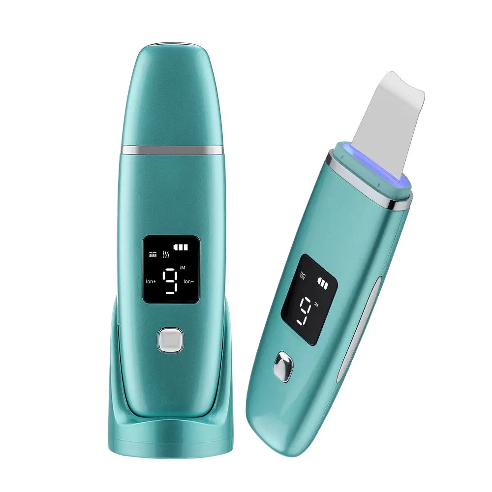 

STLF ультразвуковое очищающее средство для лица, увлажняющий крем, глубокое очищение пор, средство для удаления черных точек, инструмент для подтяжки лица, ультразвуковой скруббер