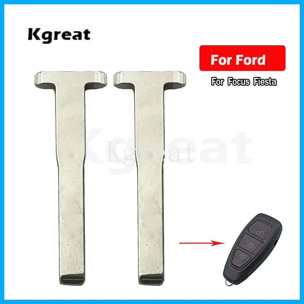 

10pcs Blank Remote Smart Key Blade Uncut Emergency Key Fob for Ford Focus Fiesta C-Max Mondeo Spare replacement Key Blank