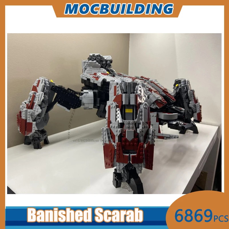 MOC Building Blocks DIY Assembled Bricks Banished Scarab or Locus Model Collection Creative Educational Display Toys Gifts