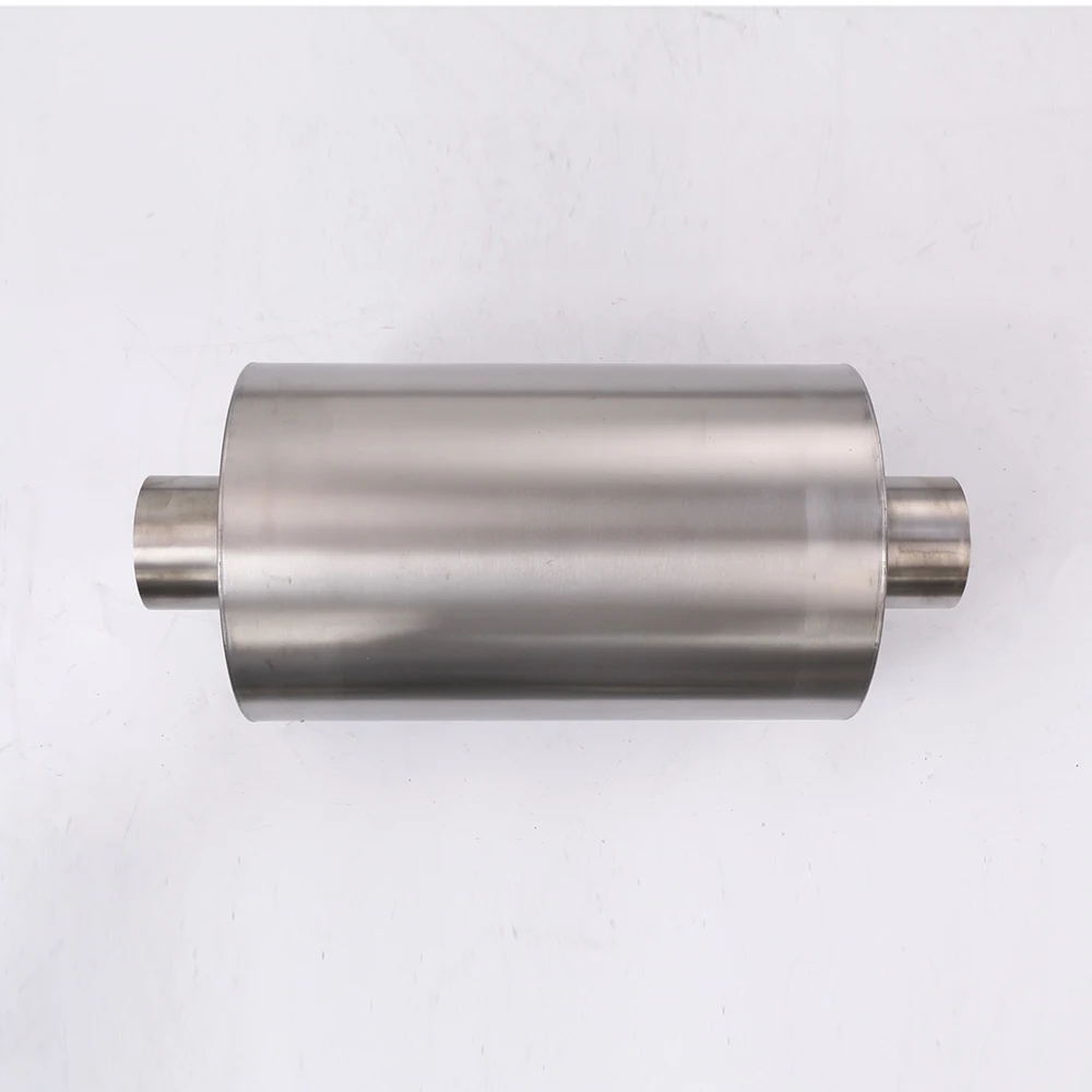 

Factory 3 inch Titanium Race Muffler 12 inch OAL customize