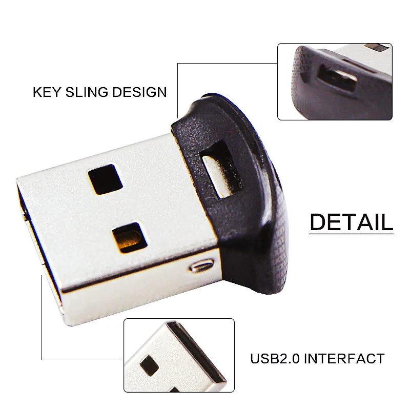 Mini Pendrive 16GB 32GB Pendrive 32GB 64GB 128GB Szybki USB2.0 do PC Mobilny Pendrive USB Typ C