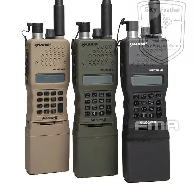 AN/PRC-152 Dummy Radio Case Talkie Walkie Case NO function for Wargame Cosplay PRC-148/152 Antenna Package(Dummy) accessories