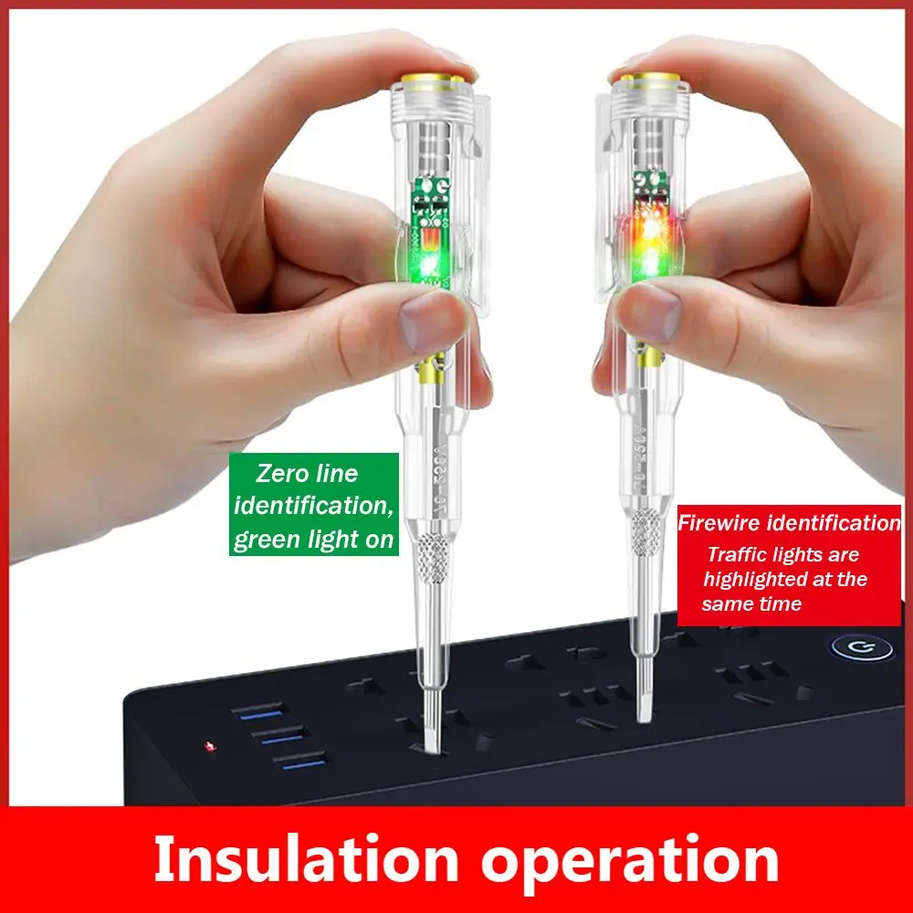 On-off Test Test Pencil Electrician Tool Power Voltage Detector Pen Electric Pen Circuit Tester Intelligent Induction
