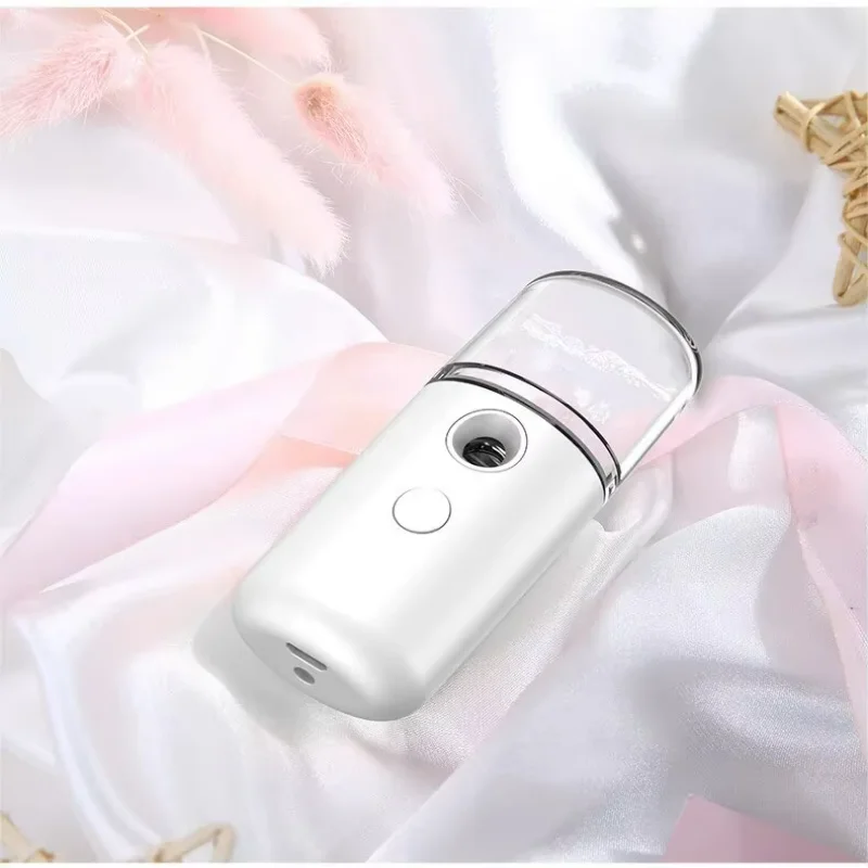 Nano Spray Face Beauty Cold Spray Humidifier, Water Supplement, Portable Charging Mini Humidifier