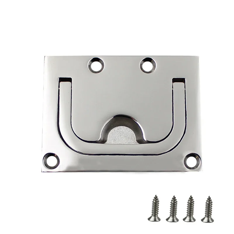 Stainless Steel Pull Ring Handle for Hatch and Deck Covers