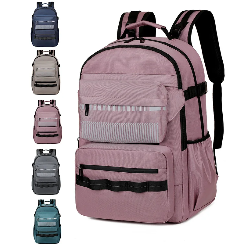 

New Men's Backpack Backpack Business Casual Backpack Computer Multifunctional Men's and Women's Korean Edition Travel Computer B