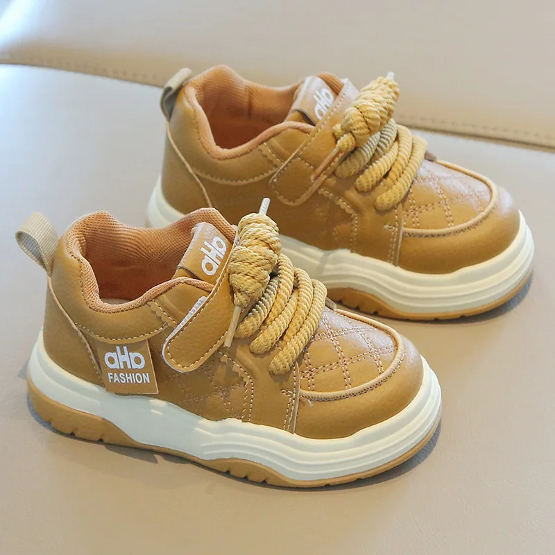 

Students Outdoor Sports Shoes Korean Version Children's Casual Shoes for Boys Girls Non-slip White Shoes Kids Comfortable Style