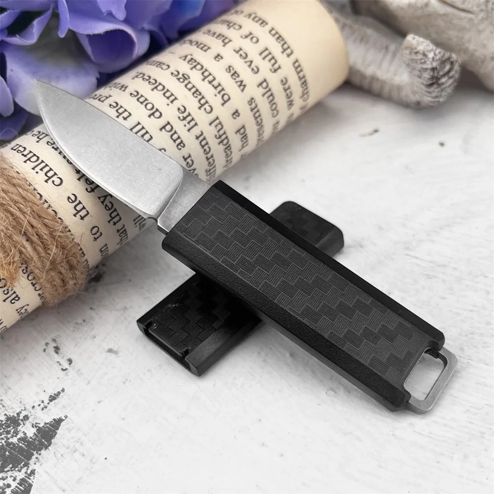 Multifunctional Scribe 2425 Hunting Fixed Blade Knife 8Cr13MoV Blade Nylon Fiber Handle Jungle Camping Everyday Carry Tool