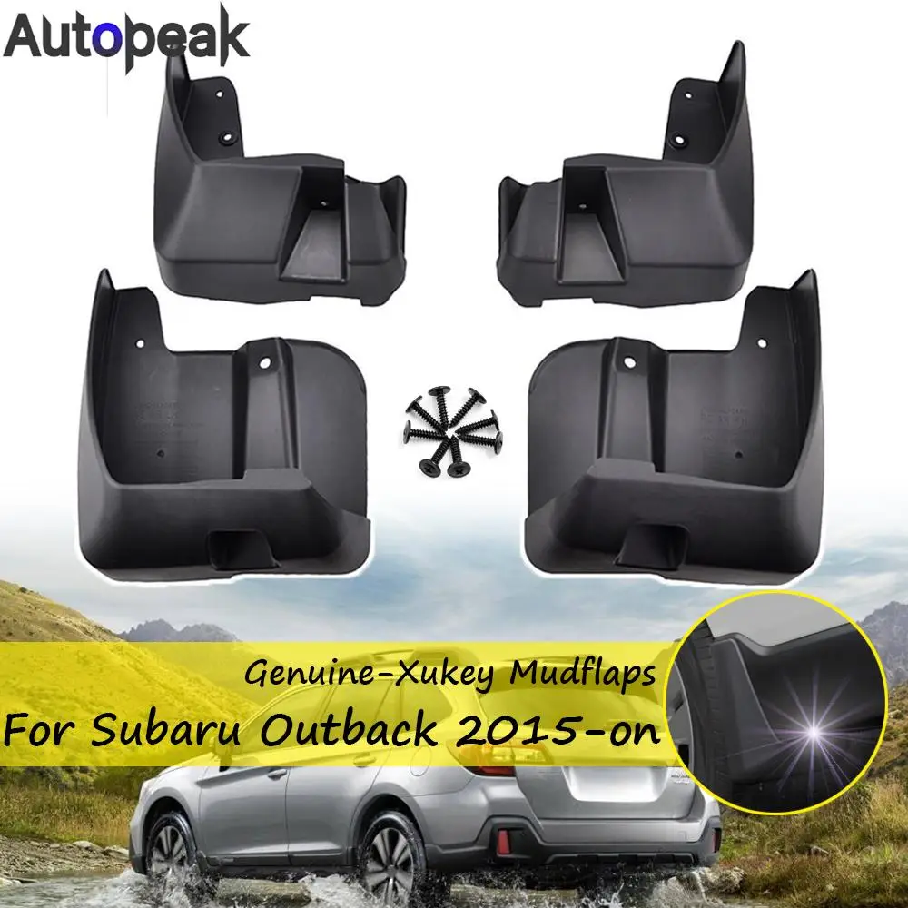 Car Mudflaps For Subaru Outback 2015 - 2020 Mud Flaps Splash Guards Mudguards Front Rear Fender Protector 2016 2017 2018 2019