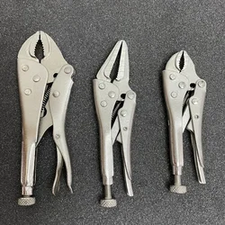 5inch Locking pliers round nose Straight Jaw Welding Tool Straight Jaw Lock Mole Plier Vice Grips Pliers