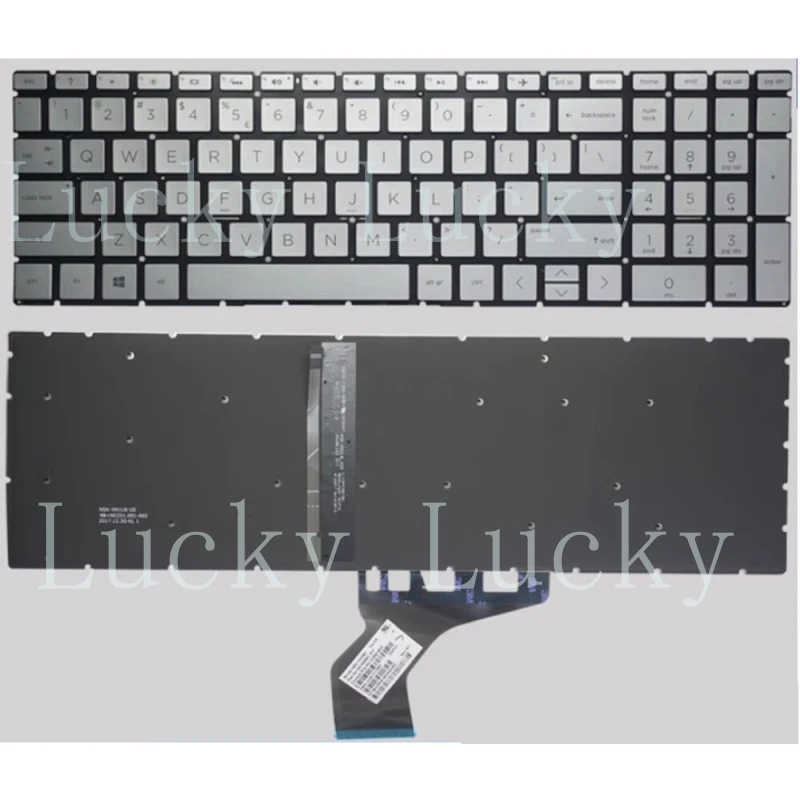 f For HP TPN-C133 C136 Q200 Q208 Q210 C141 15-CS CW DK DW Laptop Backlit Keyboard
