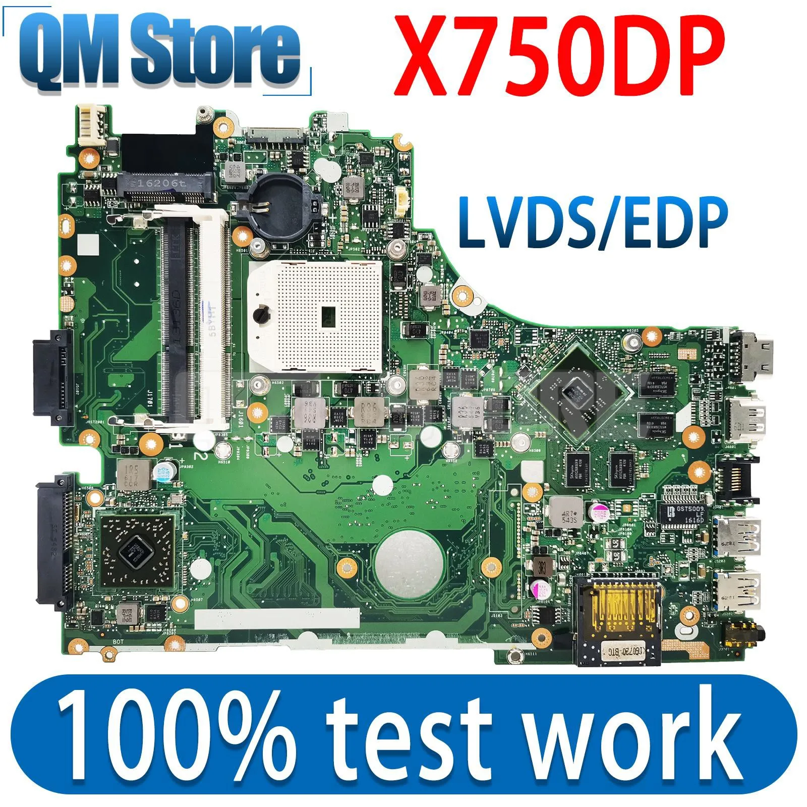 

X750DP Motherboard For ASUS X750DP K550D X550D K550DP X550DP Laptop Motherboard rev2.0 X750DP Mainboard Test X750DP