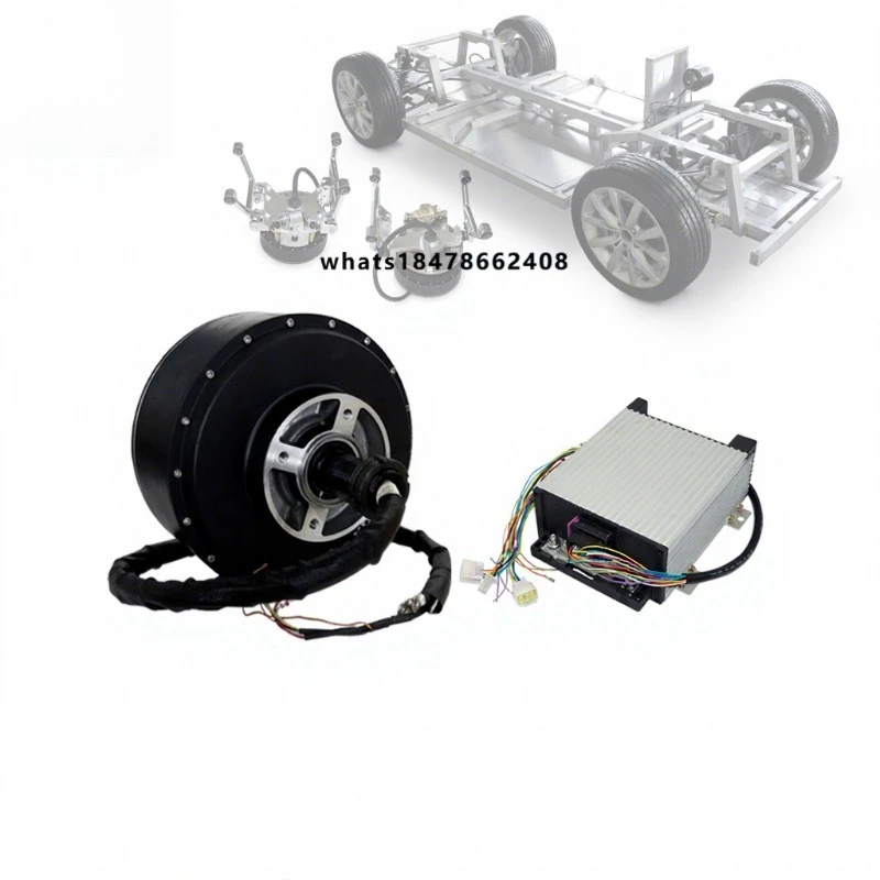 

QS273 High Power 12kw 24kw 70H V4 130KPH Speed with APT96800 Kit E-Car Motor for Electric Car