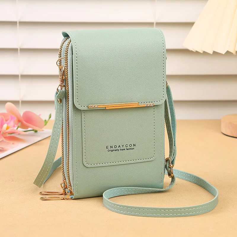 Crazy Bag Fashion Touch Screen Lock Handy Umhängetasche 5