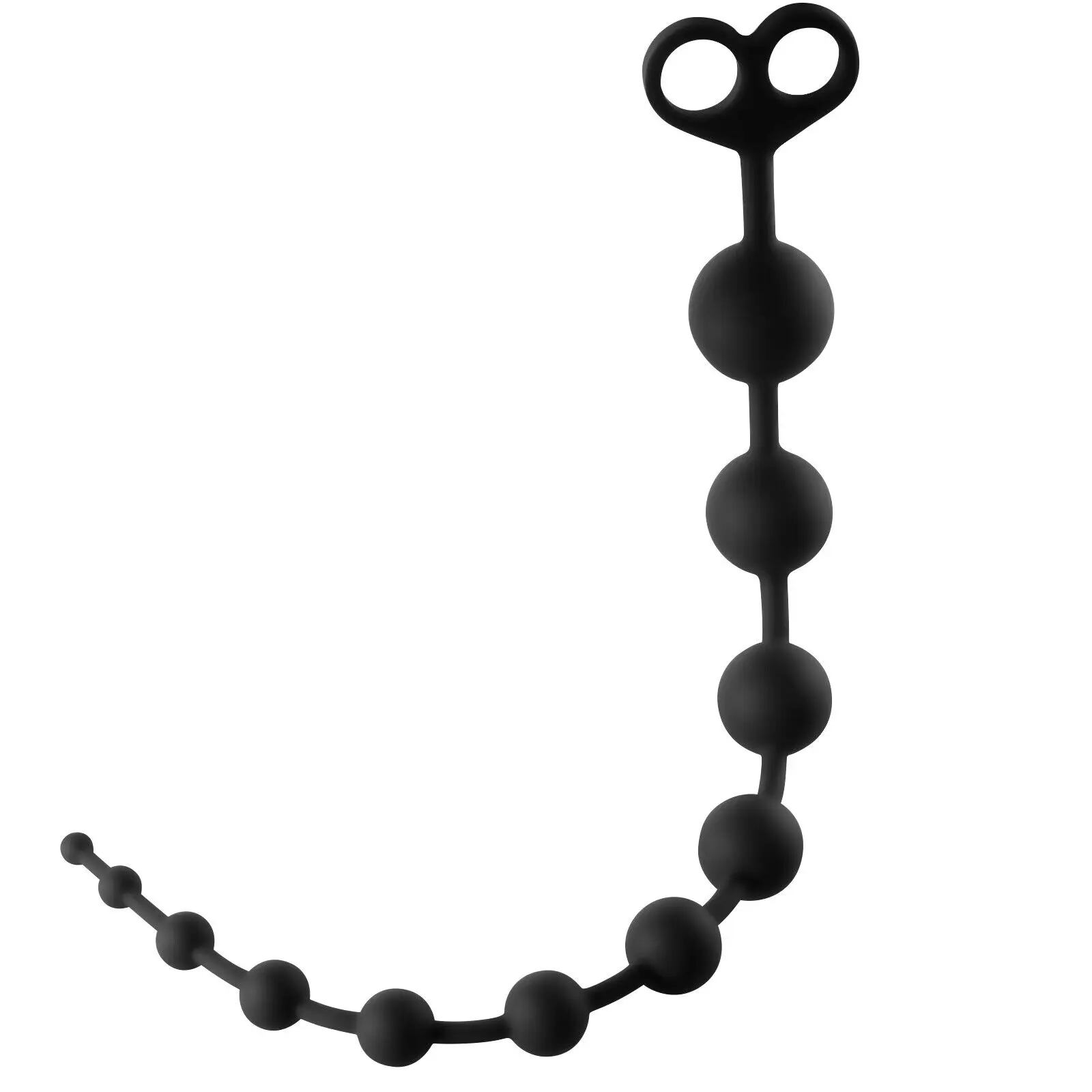 Ultra-long Butt Plug Silicone Anal Bead Chain Sex Toys Anal With Safe Pull Ring