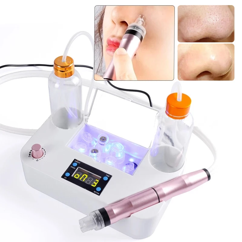 

Electric Small Bubble Blackhead Remover Acne Black Point Spots Pore Vacuum Cleaner Machine Facial Skin Deep Cleansing Care Tools