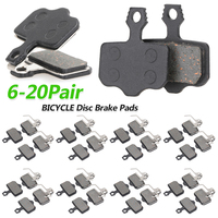 6-20Pair Bicycle Disc Brake Pads FOR Elixir AVID E1/3/5/7/9 ER/CR SRAM Bike Disc Brakes Bicycle Hydraulic Disc Braking Parts