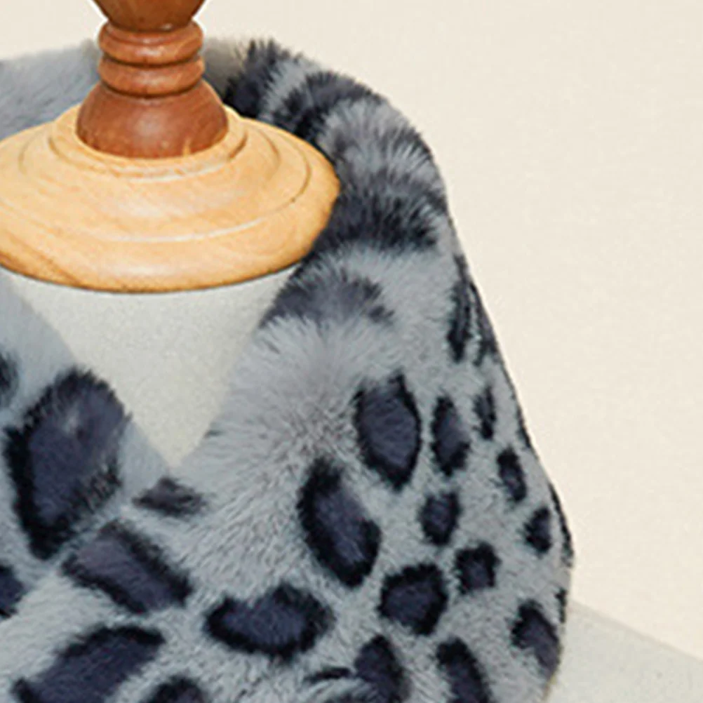 

Print Warm Scarf For Women Grey Cold Protection Shawl Autumn Winter Casual Scarf Birthday Birthday Gift Gift