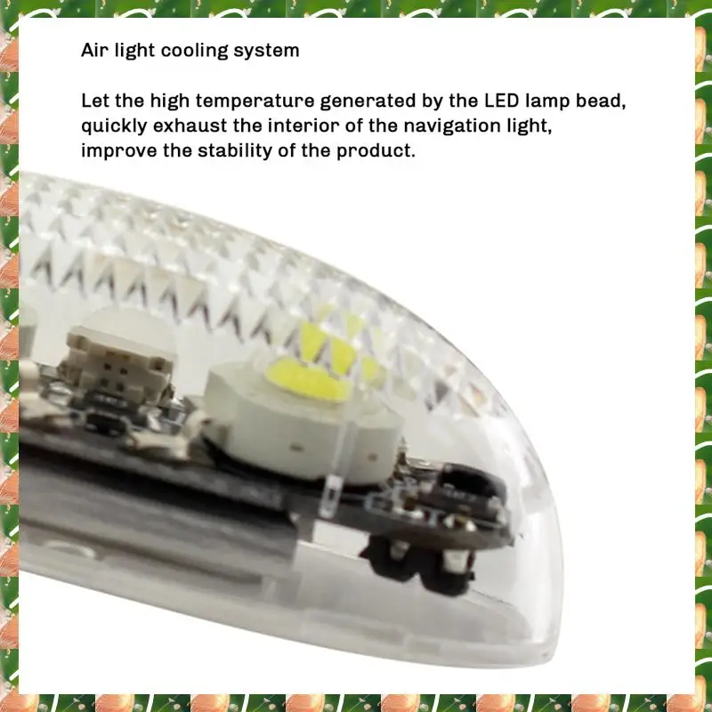 

JAJA 3PCS V3 Waterproof Aerial Light LED Light Fixed Wing FPV RC Aircraft Traversing Machine Night Flight Light