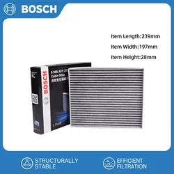 BOSCH For Hyundai TUCSON Kia Car Air Filter Air Conditioner Cabin Filter with Activated Carbon Replacement 97133F2100