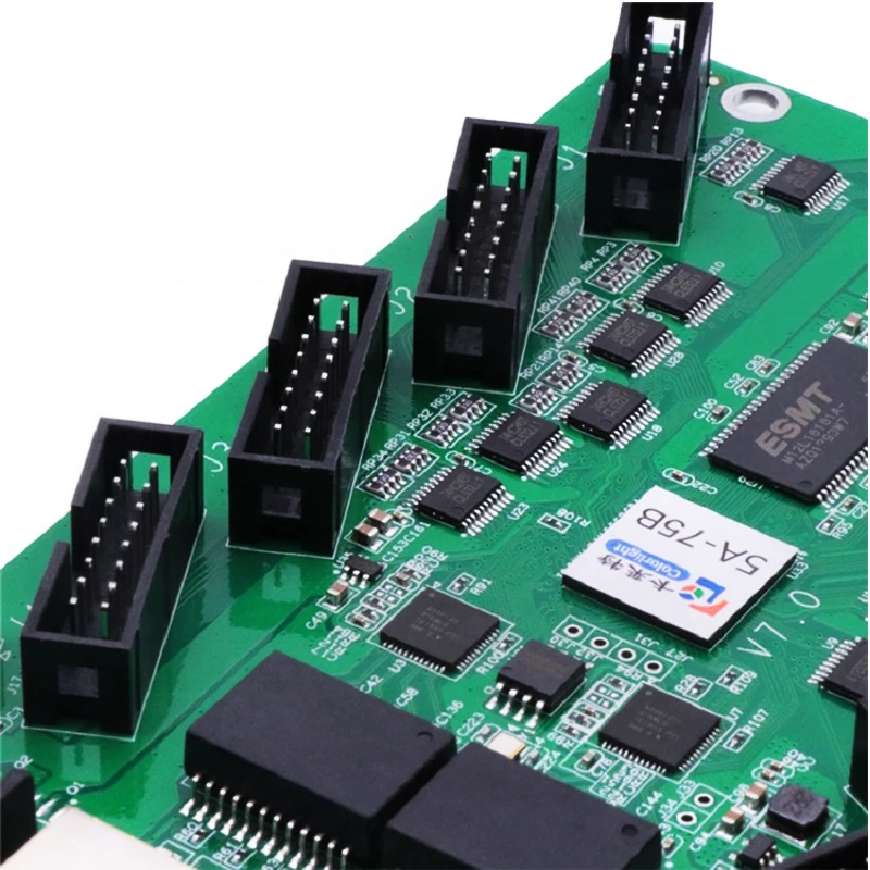 Colorlight 5A-75B Receiving Card LED Full Color Controller S2 Sending Card C3 Gigabit Synchronous 8 x HUB75E Port Receiving Card
