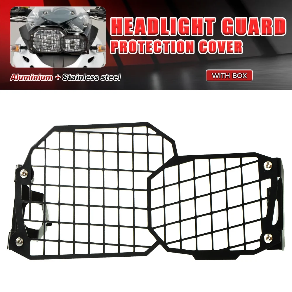 

F 800 GS 700 650 GS Motorcycle Headlight Protector Grille Guard Cover Hand Light Grille For BMW F800GS F700GS F650GS 2008-2018