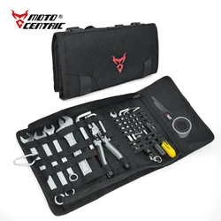 MOTOCENTRIC Tool Bag Large Wrench Roll Up Portable Pouch Bag Folding Storage Kit Pockets Kit for Motorcycle/Motocross Riding New