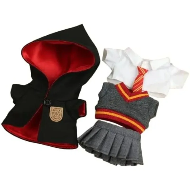 

Doll Clothes Inspired Wizard School Uniform Set Macaron Outfits| 17cm Doll Outfits Gift for Doll Lovers