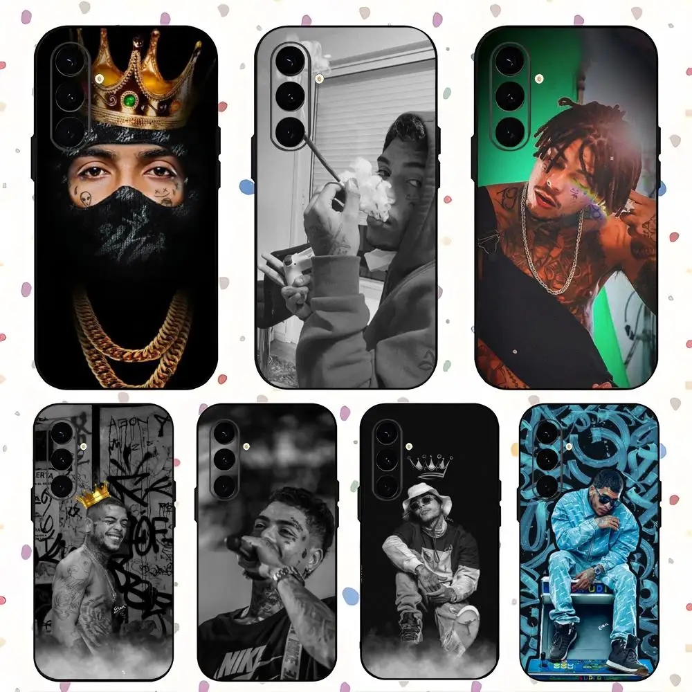 Popular MC Kevin Singer Phone Case For Samsung Galaxy S26 S25 S24 S23 S22 S21 Plus Ultra Note20 Soft Black