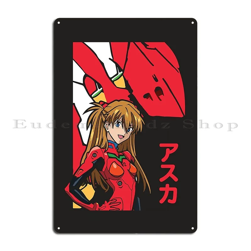 Asuka Metal Sign Garage Wall Cave Printed Club Personalized Tin Sign Poster