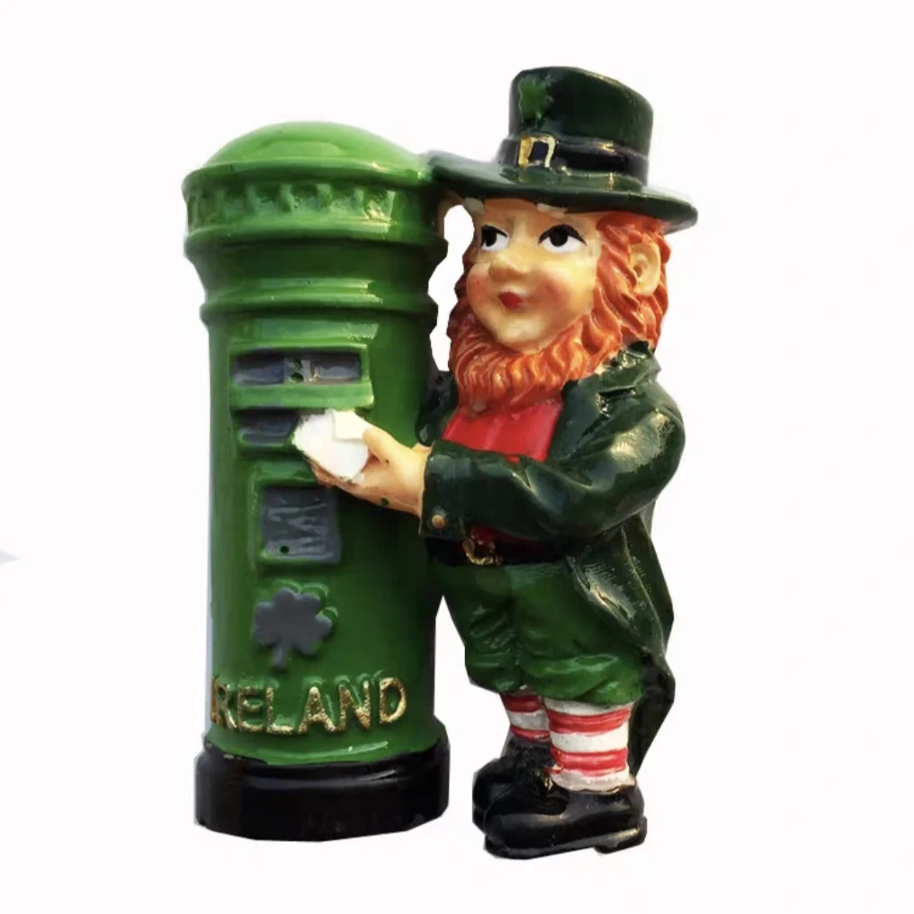 Ireland 3D Fridge Magnets Tourism Souvenir Refrigerator Magnetic Sticker Collection Handicraft Gift