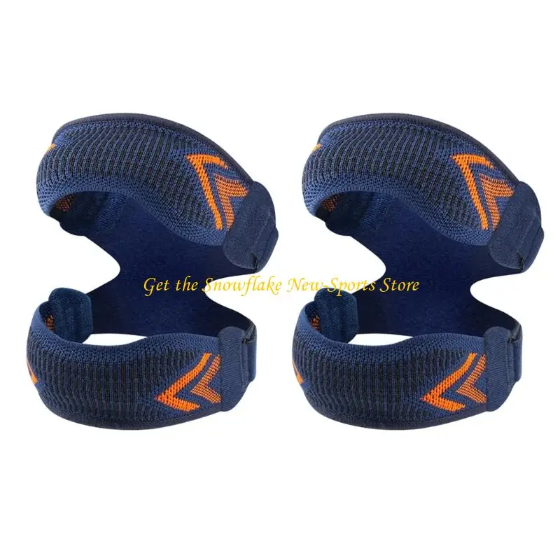 E56D Practical Silicone Knee Brace Offering Protections Comfortable Knee Strap Great for Active Lifestyles Including Sports