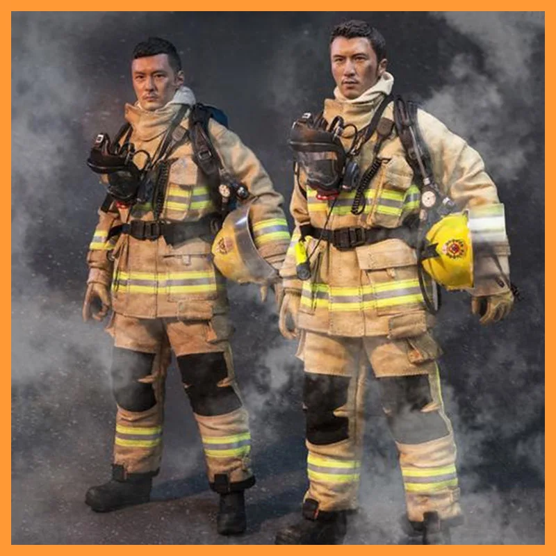 

Collectible ENTERBAY 1/6 Movie Firefighting Hero Main Roles Nicholas Tse, Yu Wenle, Ren Dahua Full Set Model 12" Action Figure