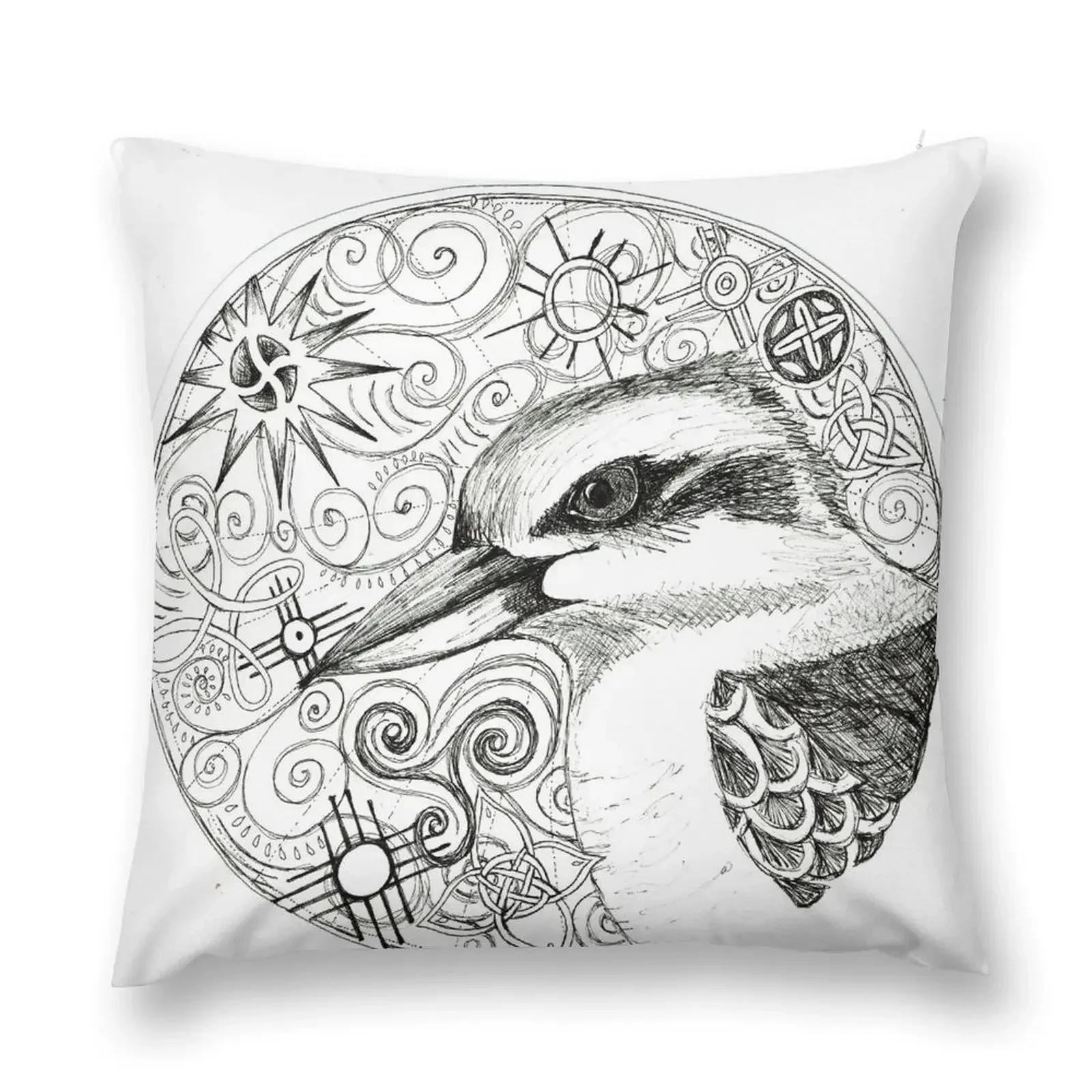 

kookaburra totem Throw Pillow Bed pillowcases Custom Cushion christmas pillow case pillow cover christmas