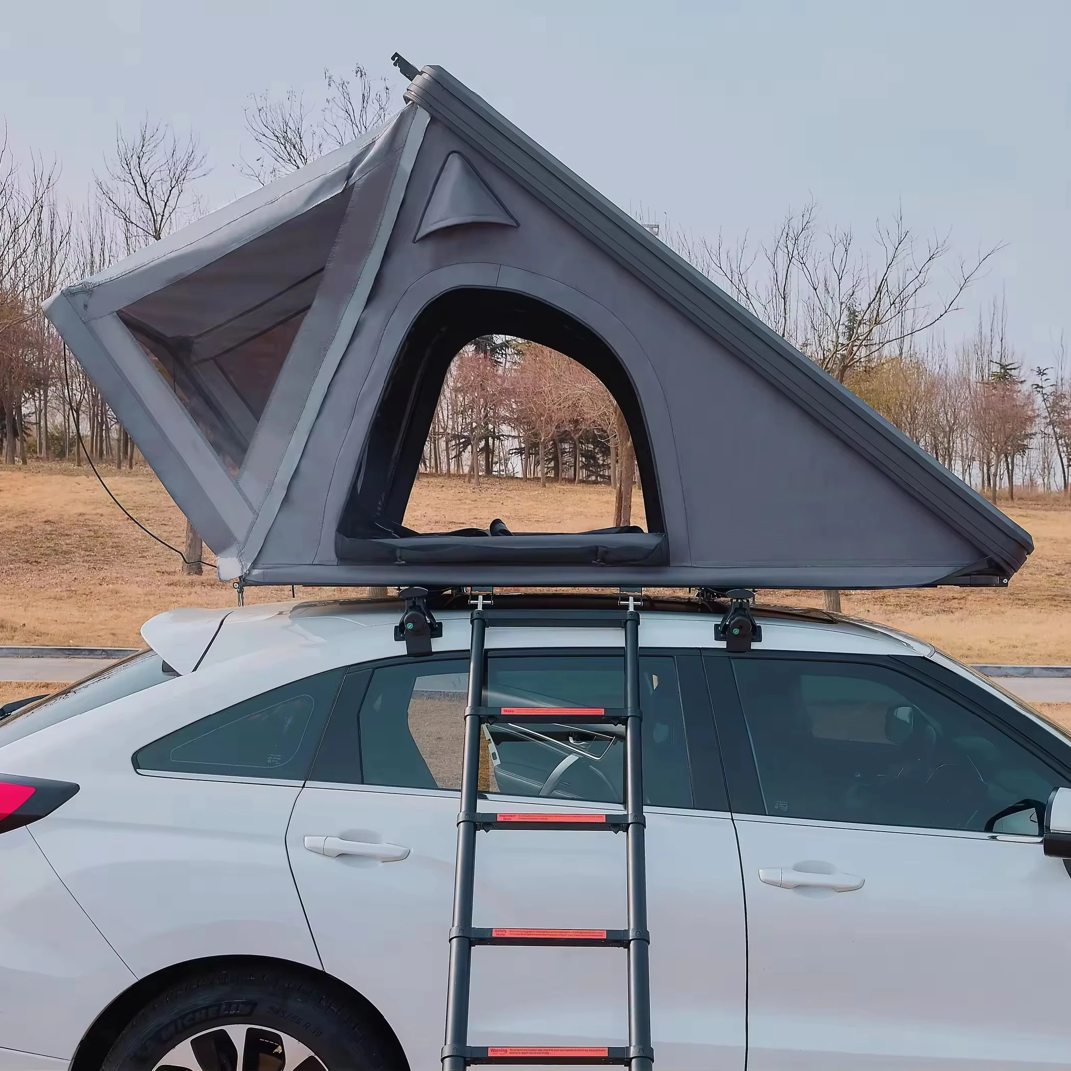 Factory Price Light Weight Camping Rooftop Tent Aluminum Car Roof Tent Vehicle Hard Shell Roof Top Tent For Car
