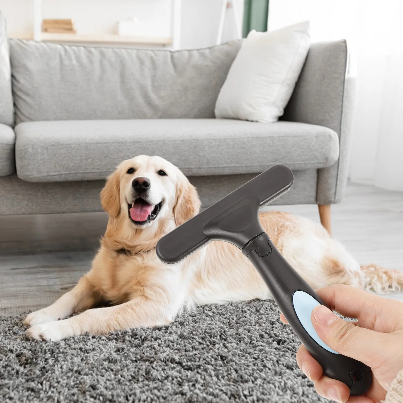 

Pet Comb Brush Double Rows Stainless Steel Dog Grooming Tool For Tangle Removal Smooth Coating Detangling Pet Comb Dog