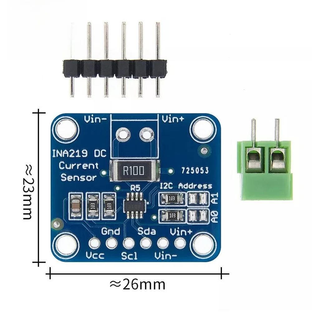 INA219 Current Sensor with I2C Communication Protocol for Power Monitoring in Battery Powered and Embedded Systems