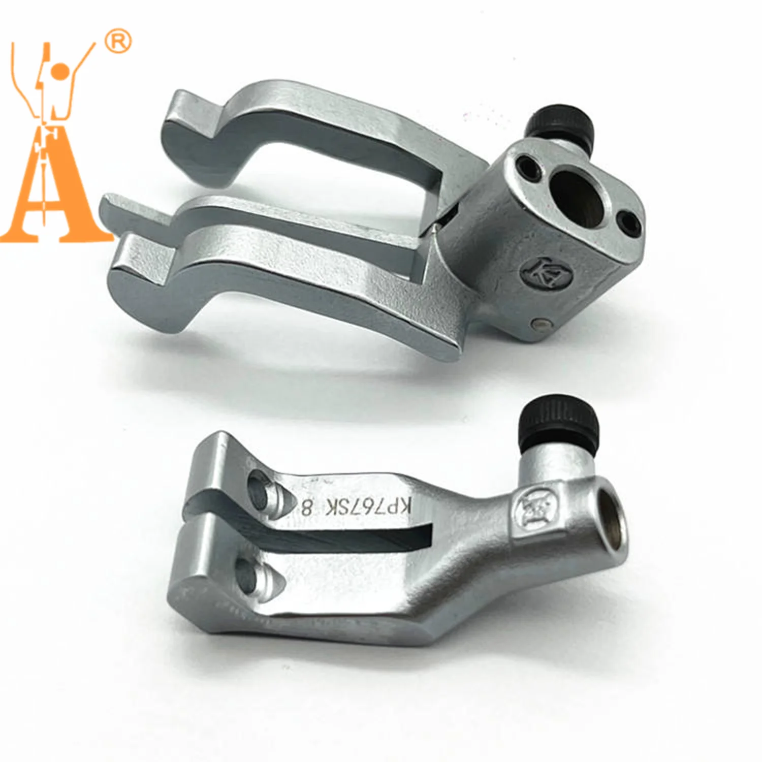 أجزاء ماكينة الخياطة Durkopp Adler Kp767sk دليل قطعة قدم الضغط في ماكينة الخياطة لـ 1767 868 ماكينة خياطة بإبرة مزدوجة فولاذ جديد #2