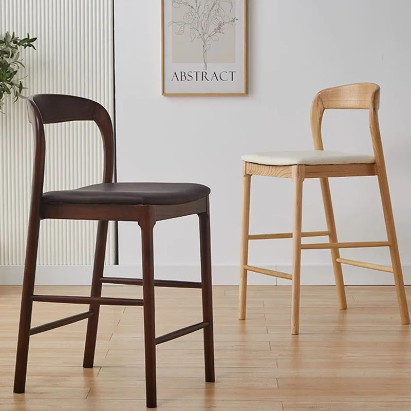 Tabourets de bar ergonomiques confortables, meubles tendance et minimalistes pour chambre à coucher, coiffeuse et réception